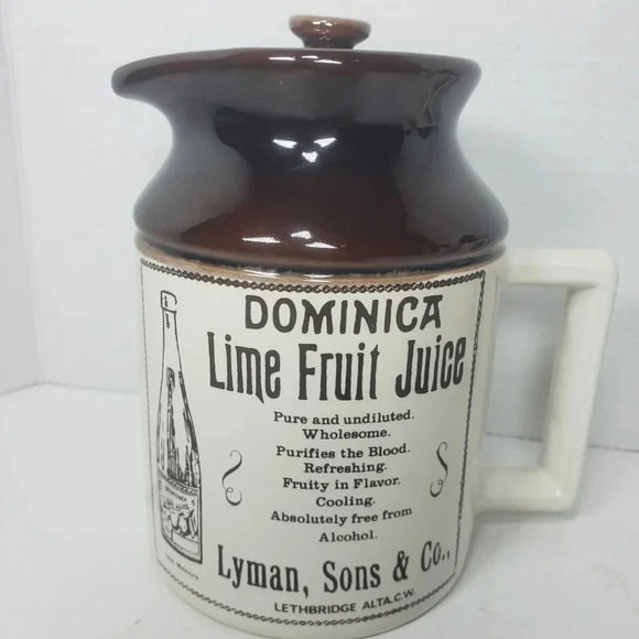 Vintage Abenakis Set of 4 Hand crafted Crock Mini Pitchers with Lids. - Picture 3 of 13